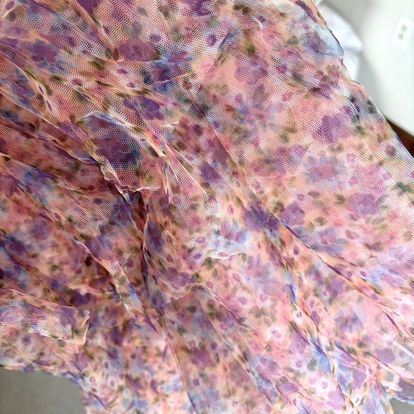 DX Collection Made in Italy Pink Flutter Sleeve Mini Dress - Picture 8 of 13